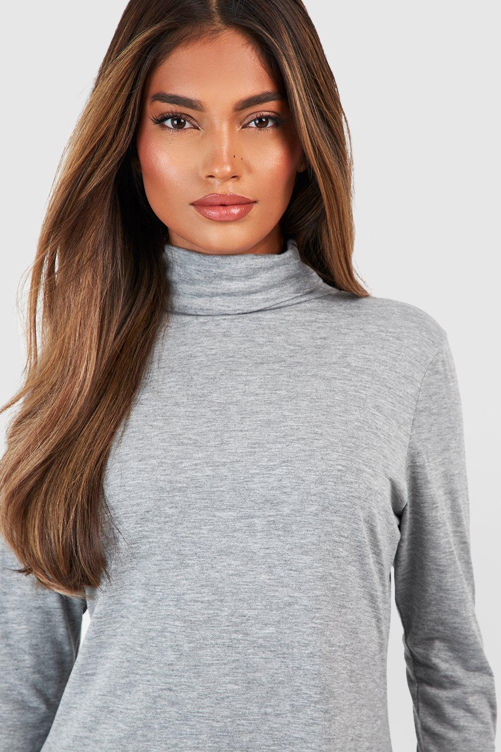 Turtleneck swing outlet sweater